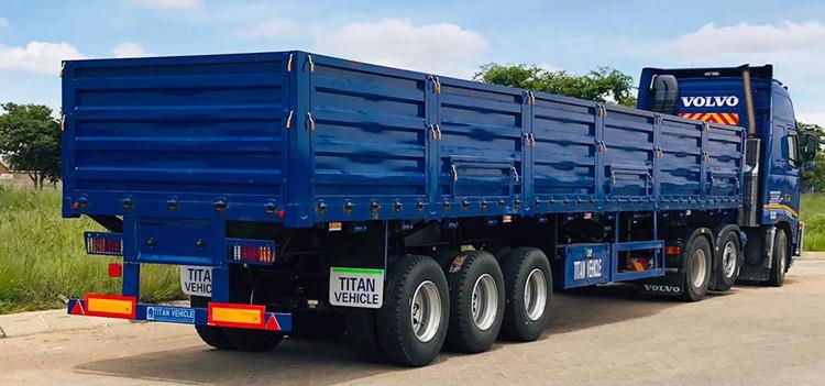 Triaxle Trailer with Boards for Sale in Zimbabwe