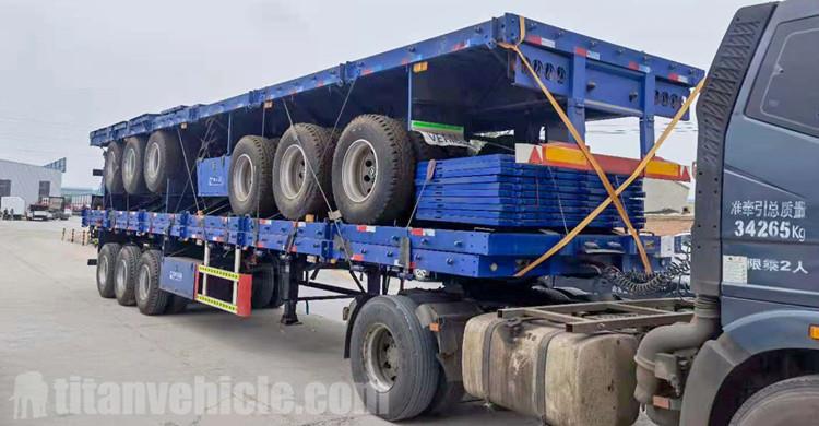 Triaxle Trailer with Boards for Sale in Zimbabwe