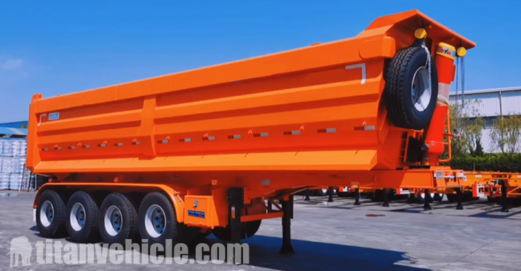 U Type Tipper Truck Trailer with Best Price