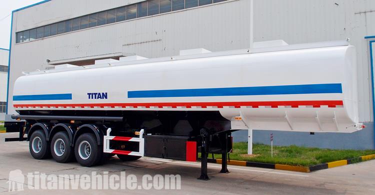 Tri Axle 42CBM Petrol Tanker Trailer for Sale In 
