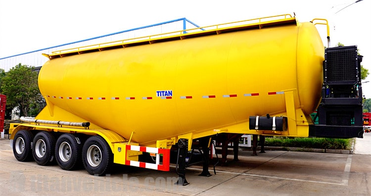 4 axle cement tanker trailer