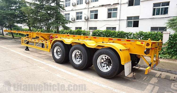 3 Axle 40ft Container Chassis Trailer for Sale in Zimbabwe