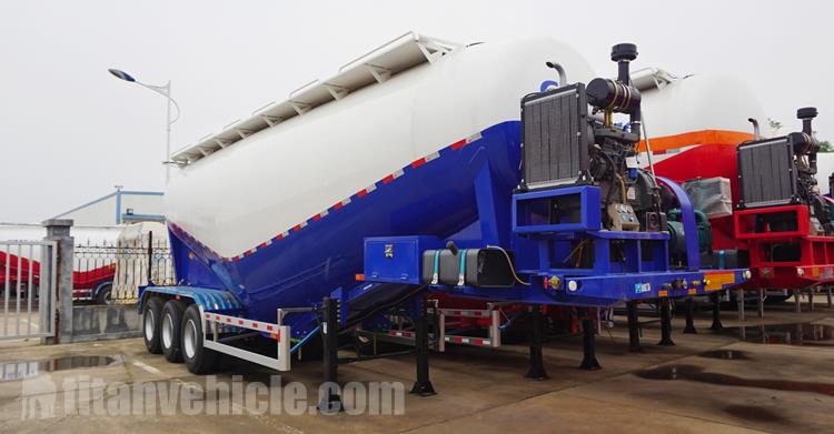 Tri Axle Cement Tanker Trailer for Sale Manufacturer