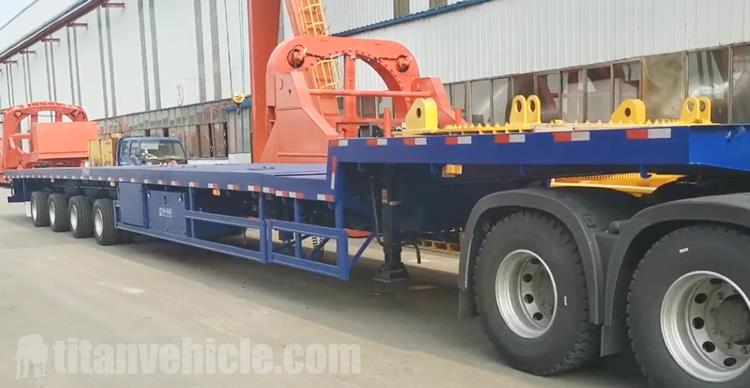 62M Extedable Semi Trailer for Sale Manufacturer
