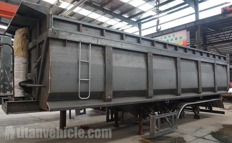 Factory Show of Tipper Semi Trailer for Sale Manufacturer