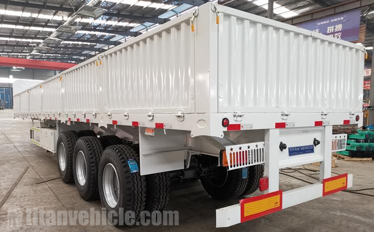 Factory Show of 60 Ton Side Wall Trailer
