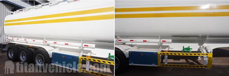 Factory Show of 45000 Liters Palm Oil Tanker Trailer