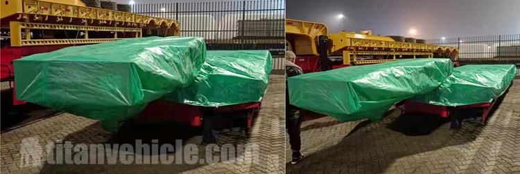 4 Axle Beam Transport Trailer and Lowbed Trailer
