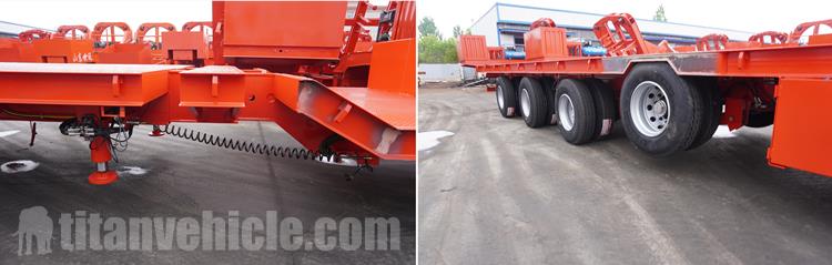 50M Extendable Wind Blade Trailer for Sale In Chile