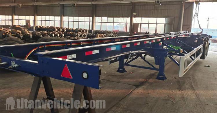 3 Axle 40ft Skeleton Trailer for Sale in  SANTO DOMINGO