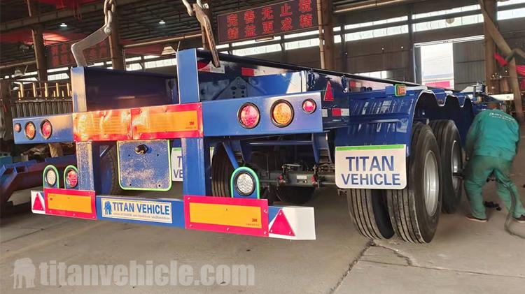 3 Axle 40ft Skeleton Trailer for Sale in  SANTO DOMINGO