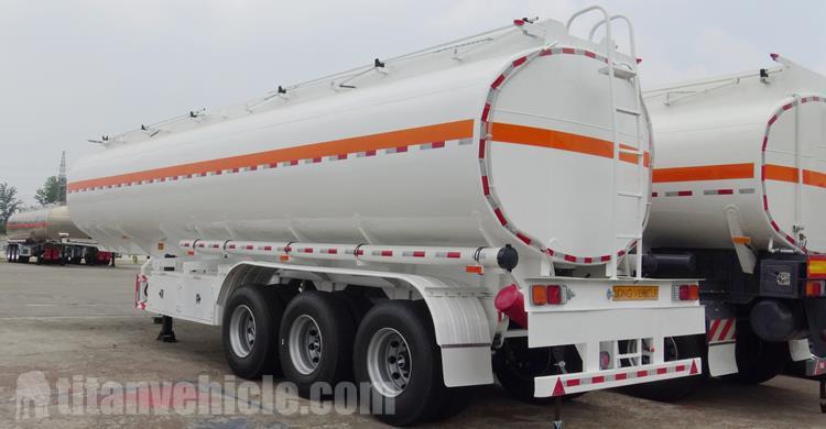Tri Axle Palm Oil Tanker Truck Trailer for Sale Price