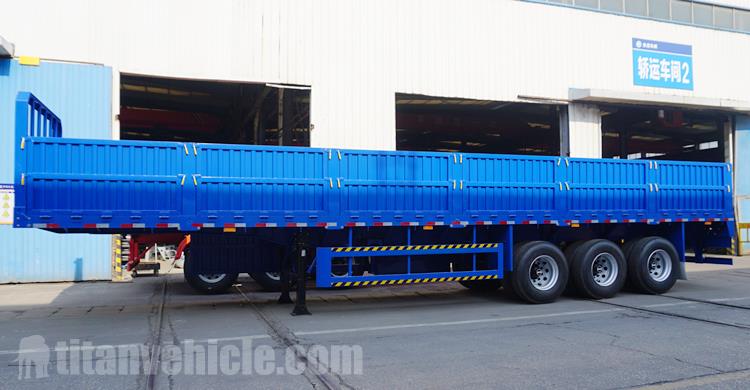 Trailer Tri Axle with Boards for Sale In Gabon