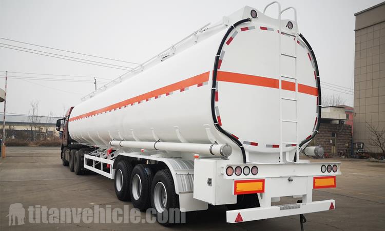 Tri Axle 45000 Liters Fuel Tanker Trailer for Sale In Nigeria