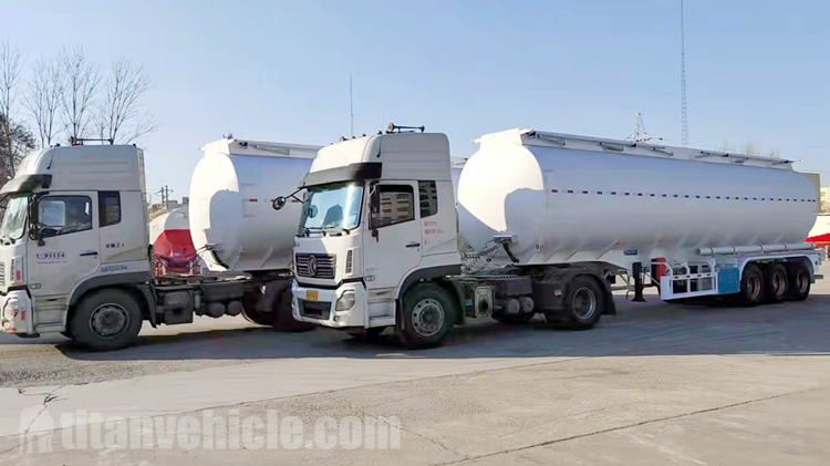 50000 Liters Stainless Steel Tanker Trailer for Sale in Senegal Dakar