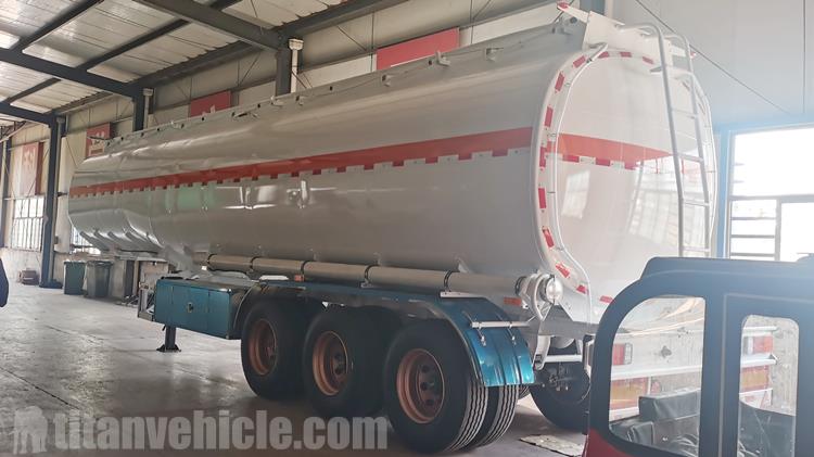 50000 Litres Aluminum Tanker Trailer for Sale In Costa Rica