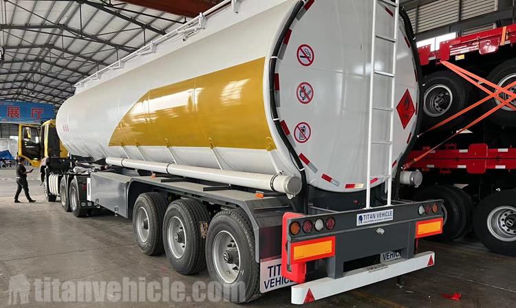 Tri Axle 45000 Litres Fuel Tank Trailer for Sale In Namibia Luderitz