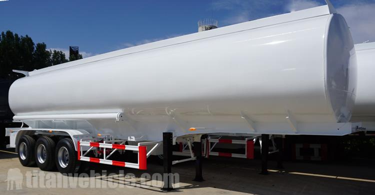 Tri Axle 45000 Liters Fuel Tanker Trailer for Sale In Mali
