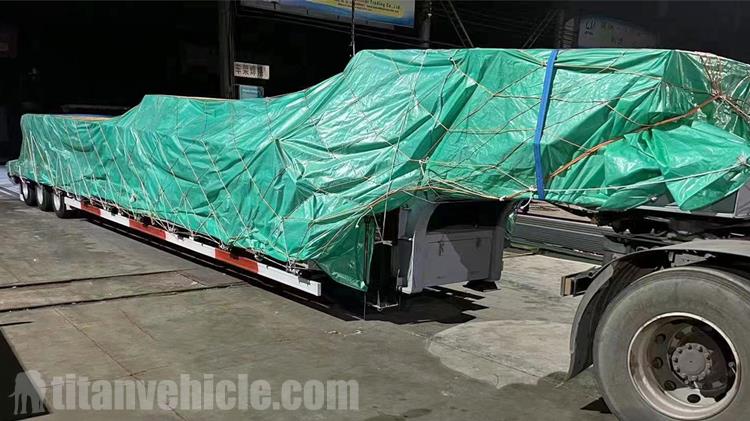 Tri Axle 60 Ton Drop Deck Trailer for Sale In Philippines Phapa