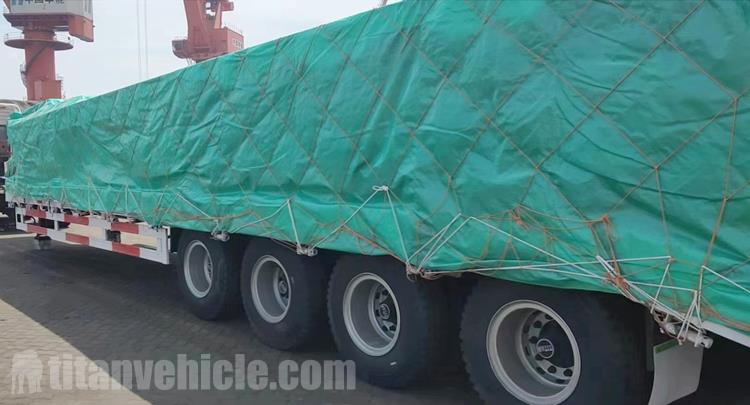 4 Axle 100 Ton Low Loader Trailer for Sale In Nigeria Abuja
