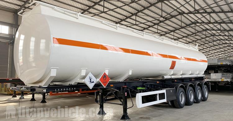 4 Axle 54000 Ltrs Palm Oil Tanker Trailer for Sale In Zimbabwe Harare