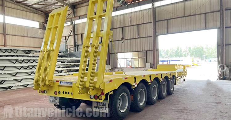 5 Axle 120 Ton Lowbed Trailer for Sale In Ghana
