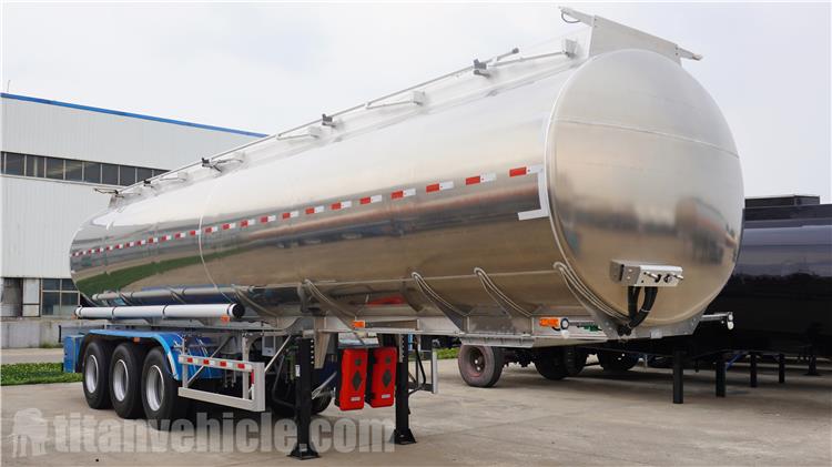 42000 Litres Aluminum Tanker Trailer for Sale In Zimbabwe