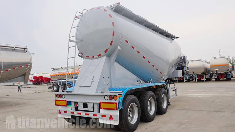 3 Axle 40 Ton Cement Bulker Tanker Trailer for Sale In Burundi