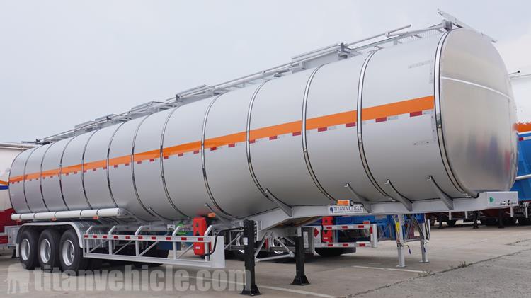30000 Liters Stainless Steel Fuel Tanker Trailer for Sale In Zimbabwe Harare
