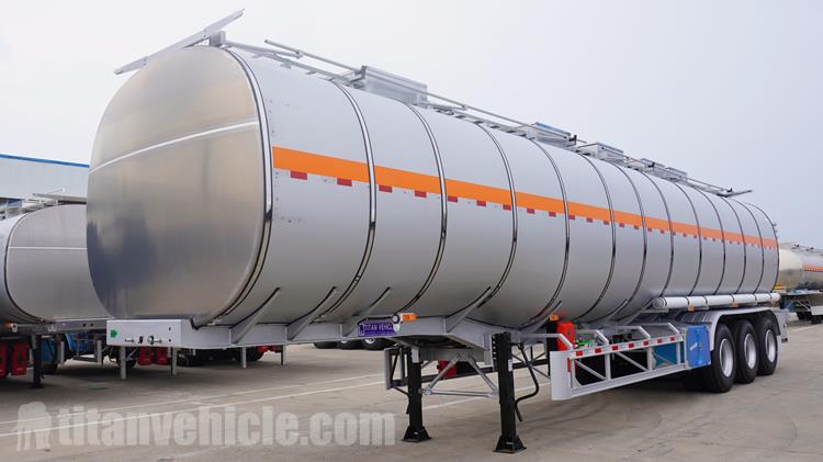 30000 Liters Stainless Steel Fuel Tanker Trailer for Sale In Harare, Zimbabwe 