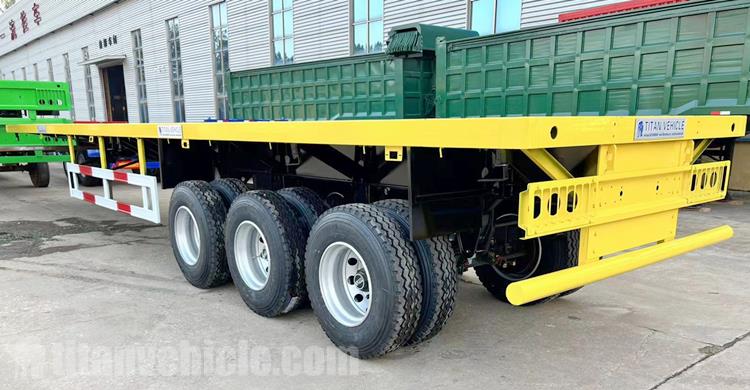 20ft 40ft Flatbed Trailer for Sale Near Me in Accra, Ghana