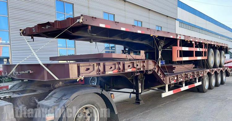 4 Axle 80 Ton Low Loader Trailer for Sale In Zimbabwe Harare