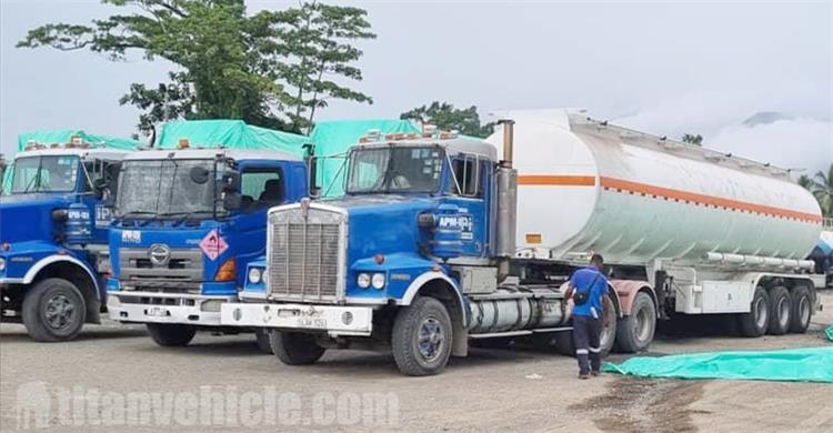 45000 Liters Palm Oil Tanker Trailer for Sale in Papua New Guinea