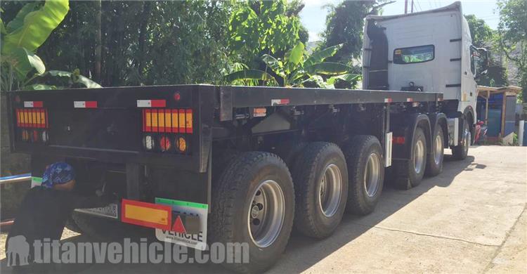 20 ft Flatbed Semi Trailer for Sale In Philippines