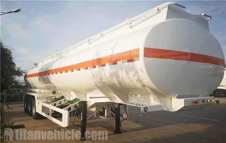 Tri Axle 35000 Liters Fuel Tanker Trailer for Sale In Namibia