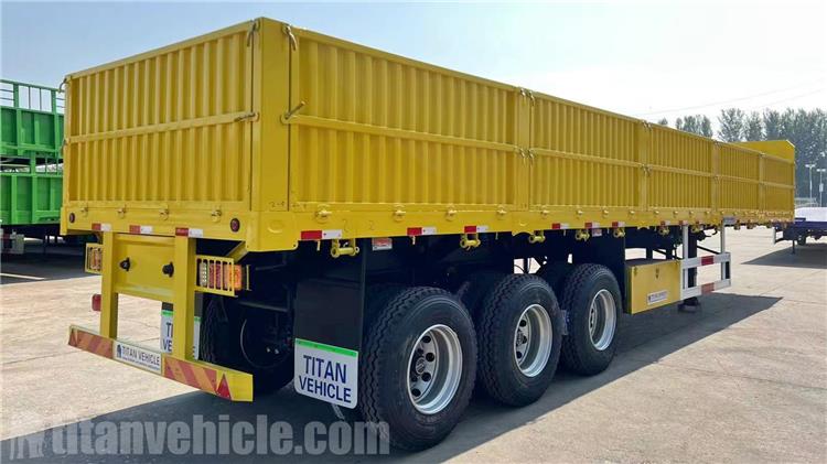 Tri Axle 60 Ton Dropside Trailer for Sale In Djibouti
