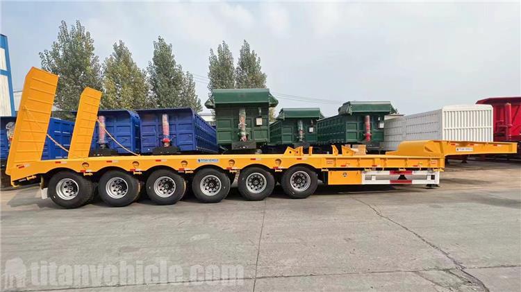6 Axle 120 Ton Low Bed Trailer for Sale In Kenya