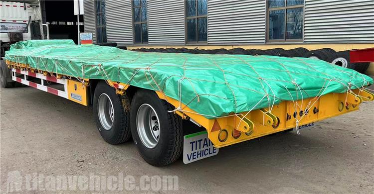 60 Ton Low Bed Truck Trailer for Sale In Cayman Islands