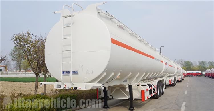 42000 Liters Oil Tanker Trailer for Sale In Paraguay