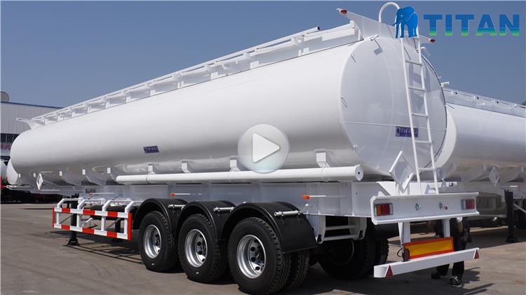 Tri Axle 45000 Liters Oil Tanker Trailer for Sale In Botswana