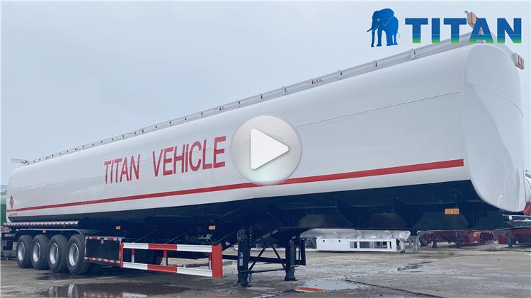4 Axle 75000 Liters Fuel Tanker Trailer for Sale In Guyana