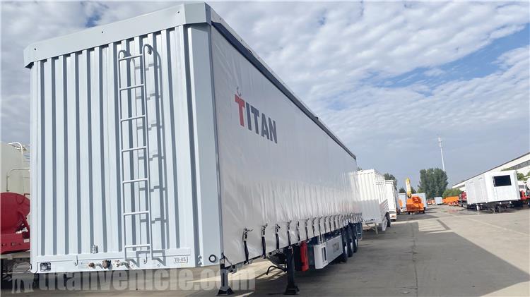 Tautliner Truck Trailer for Sale In Russia