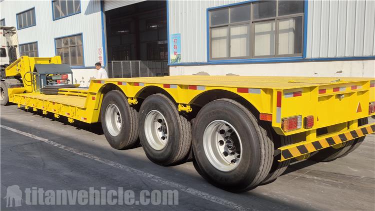 Tri Axle Removable Gooseneck Trailer for Sale In Madagascar