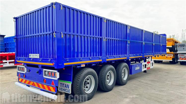 1200mm Side Wall Trailer for Sale In Congo