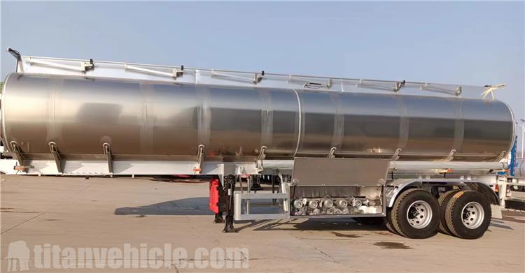 2 Axle 32000 Liters Aluminum Tanker Trailer for Sale In Jamaica