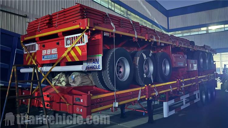 Tri Axle 60 Ton Side Wall Trailer for Sale In Zimbabwe Harare