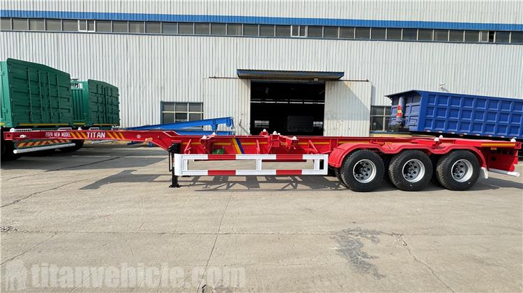 Tri Axle 40ft Skeletal Trailer for Sale In Panama