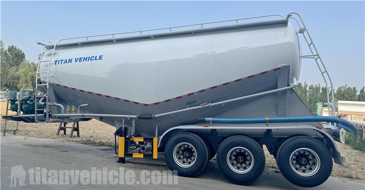 40CBM Cement Powder Semi Trailer for Sale In Jamaica