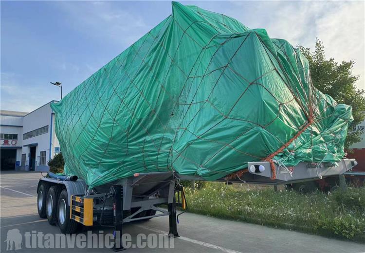 40CBM Cement Powder Semi Trailer for Sale In Jamaica