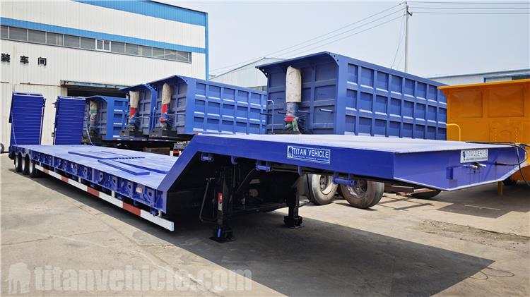 3 Axle Step Deck Trailer for Sale In 